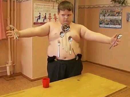 MAGNETO: 12-YEAR OLD BOY DEVELOPS
MAGNETIC POWERS [PHOTOS]