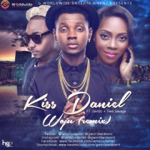 MUSIC | Kiss Daniel – Woju Remix Ft. Davido & Tiwa Savage