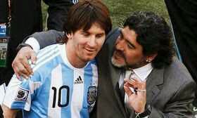 I haven’t spoken to Maradona since the 2010 World Cup’ – Lionel Messi