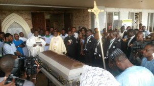 Photos From Stepehn Keshi Funeral Service in Benin