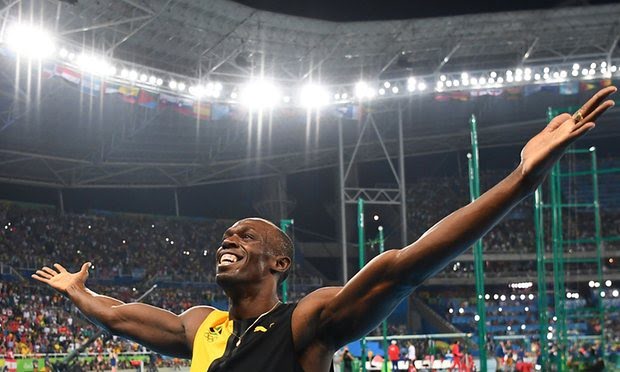 Rio #Olympics : Bolt wins third Olympic #200m title
