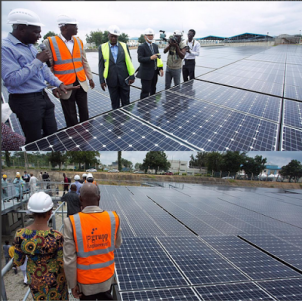Fashola Inaugurates Japanese 1.2MW Solar Power Donation To Nigeria. (Photos)