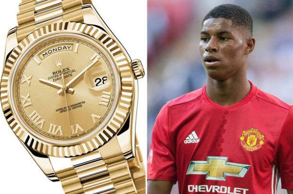 Marcus Rashford “devastated” after ‘thief steals his £20,000 rolex’