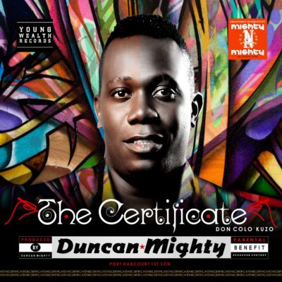 Duncan Mighty – “Certificate” (Cover + Tracklist)