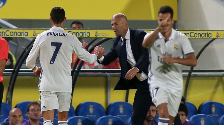 Zinedine Zidane responds to talk of a rift with Cristiano Ronaldo