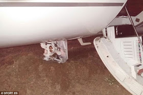 Cristiano Ronaldo’s £15million private jet crashes at airport while trying to land
