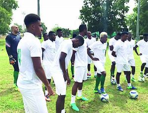 Russia 2018 World Cup qualifier: Full house as Eagles begin training
