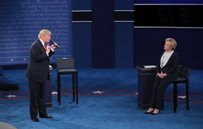 Donald Trump praises Hillary: ‘She doesn’t give up, she fights hard’ while Hillary Clinton says: I respect his children