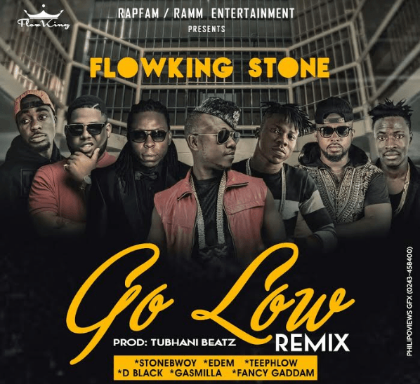 Flowking Stone ft. Stonebwoy, Edem & DBlack – Go low (Remix)