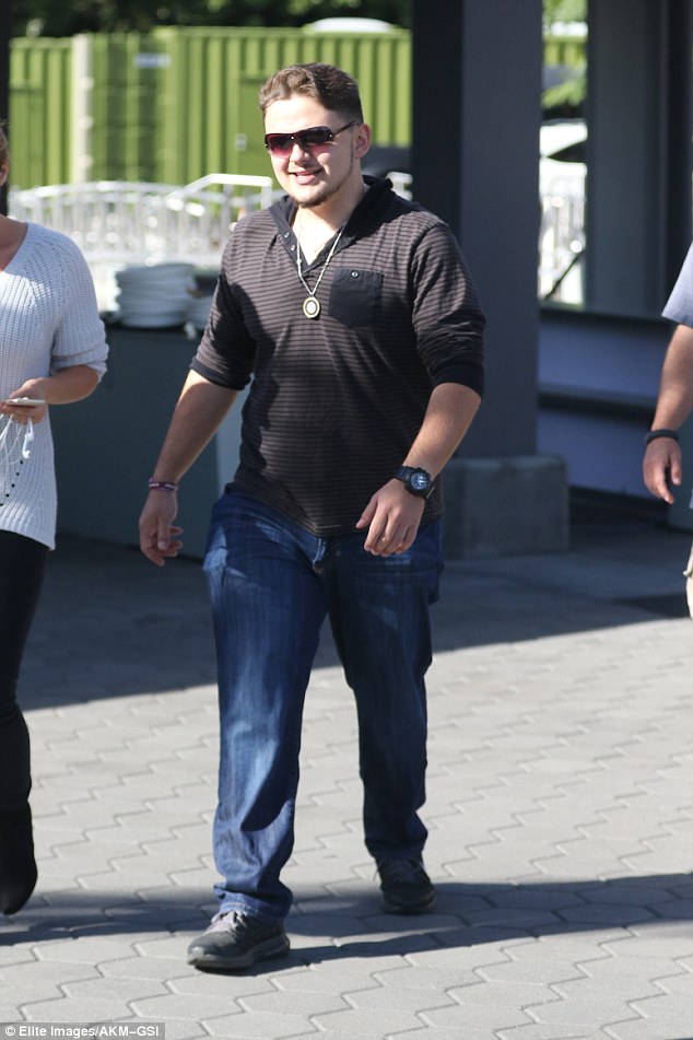 Michael Jackson’s son Prince, 19, promotes his charity Heal LA in Los Angeles