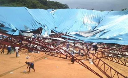 ABUJA – The National Emergency Management Agency NEMA has said only six persons died in Saturday’s church collapse in Uyo, Akwa Ibom state.