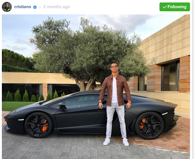 PHOTOS: Cristiano Ronaldo Buys £98,000 Mercedes-AMG GLE Ahead Of The New Year