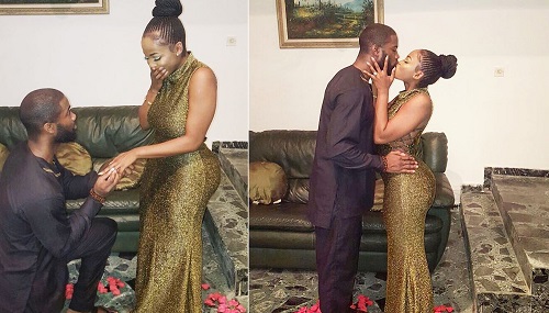 Man travels all the way from Liberia to propose to Girlfriend in Nigeria (photos)