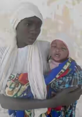 SEE Photo of New Chibok girl and her baby