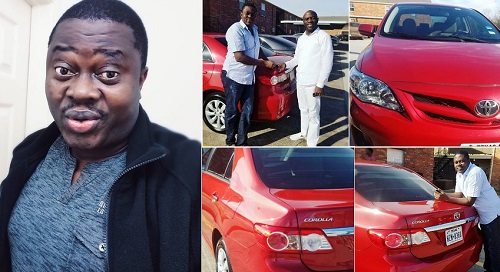 Fan gives Actor, Muyiwa Ademola a brand new car & some dollars for a movie he did 14 years ago