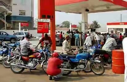 Petrol stations mark up pump price