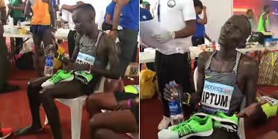Kenya’s Abraham Kiptum Wins Lagos City Marathon For The Second Time. (Photos)