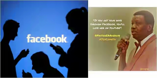 If you marry a wife through Facebook, you will lose her on YouTube -Pastor Adeboye tells Members
