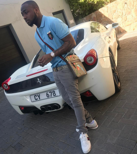Davido splashes N1.6m on Gucci, shows off receipt