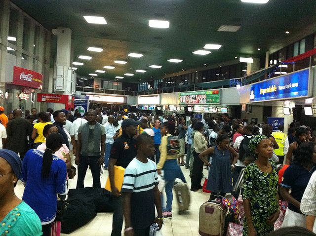 Vibrations rock Lagos international airport