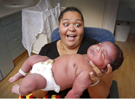 Unbelievable, Woman Gives Birth To 13 Pounds Baby