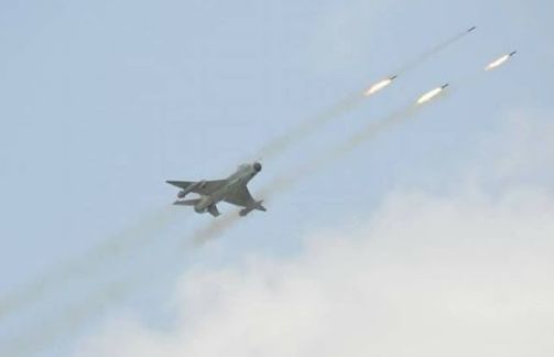 PHOTOS: Nigeria Air Force Displays Weapon, Tests Locally Made Rockets