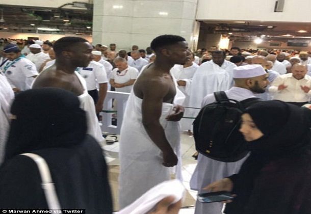 Photos: Pogba marks start of #Ramadan in Mecca