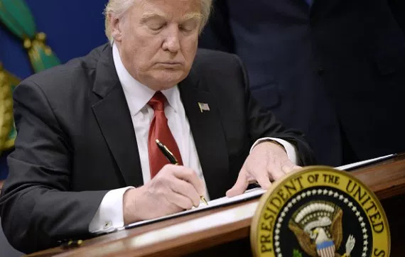 Donald Trump unleashes on Twitter, says his executive order on travel is a #TravelBan