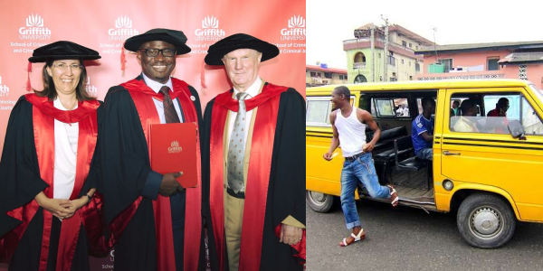 Former Lagos Bus Conductor Mike Olu Akinlabi Bags A PHD