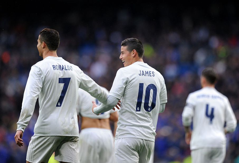 Real Madrid reveal who inherits the number 10 from James Rodriguez