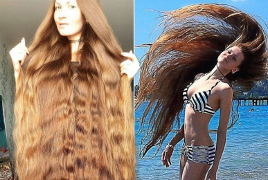 Meet The Lady Who Has Stopped Cutting Her Hair Because Of A Bet She Made 14 Years Ago