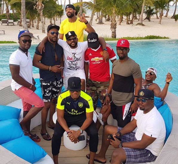 BankyW’s pre-wedding bachelor trip? Ebuka, Tunde Demuren, others in Punta Cana