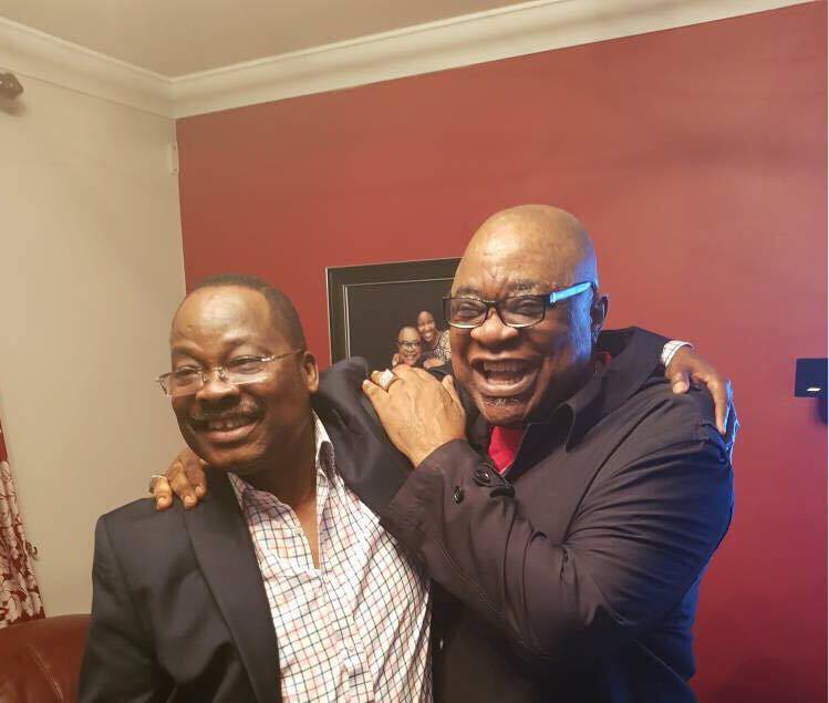 Oyo State Governor Abiola Ajimobi Reunites With Alao Akala, & Teslim Folarin In London (Photos)