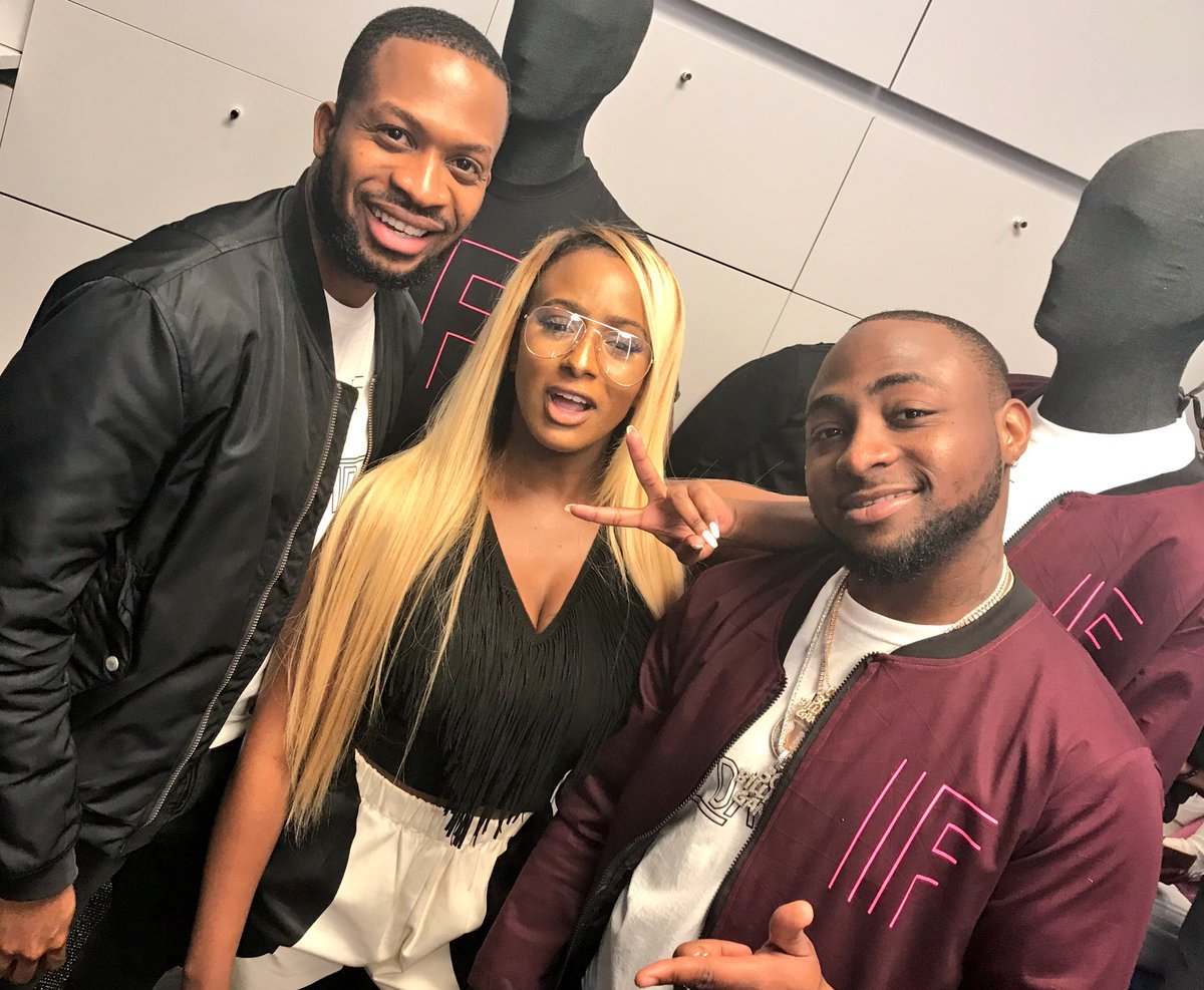 Photos and Video: Davido is the first African artist to launch a clothing line in the UK