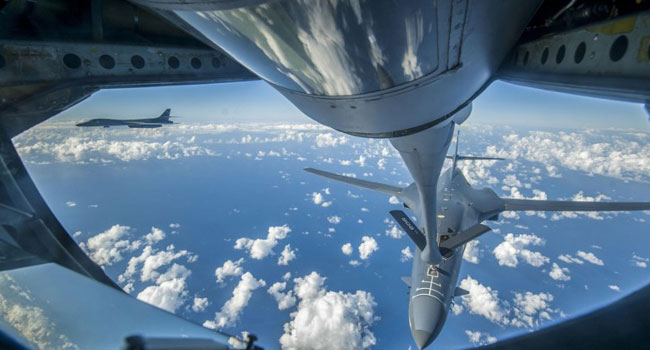 US Bombers Fly Off East Coast Of North Korea – Pentagon