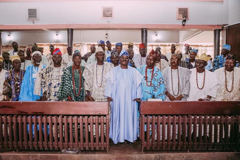 Olubadan Palace Shooting; Traditionalists, Ibadan War Lords Families Visit Ajimobi