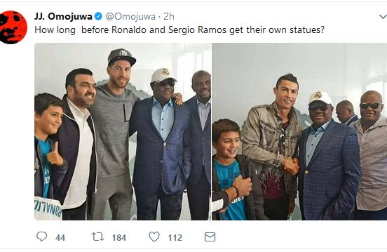 Pained much? Lol! ‘You’re very stupid’ – Gov. Okorocha tells political commentator Omojuwa over tweet about statues