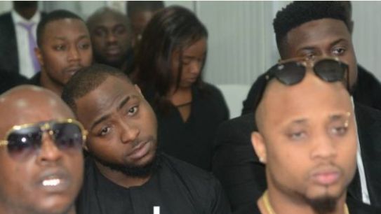 Davido, Others Present At His Friend, DJ Olu’s Burial (photos)