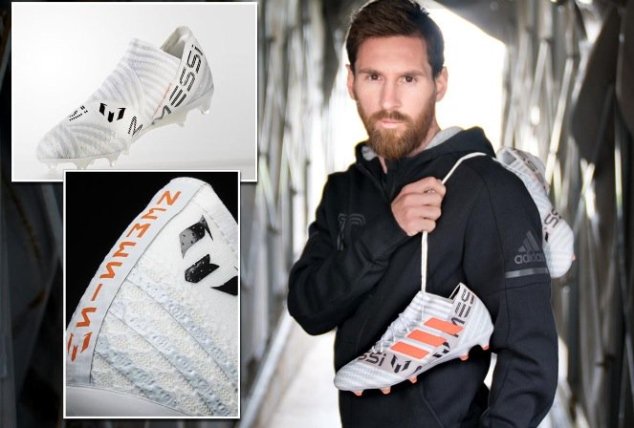 Lionel Messi shows off new personalised Adidas boots after heroics send Argentina to World Cup