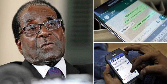 Mugabe appoints minister for “Whatsapp and Facebook” in Zimbabwe