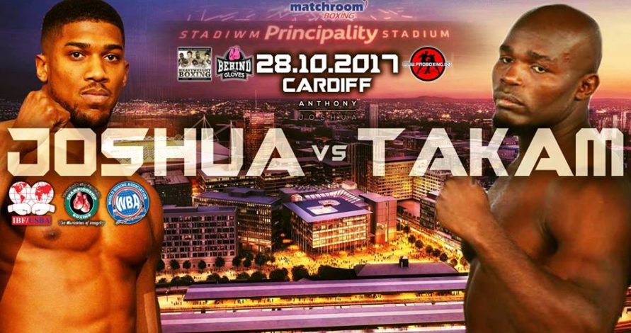 Fans to pay €24.95 to watch Joshua fight African brother