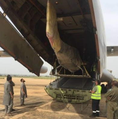 Nigeria Returns 4 Aircrafts Borrowed From Pakistan (Photos)