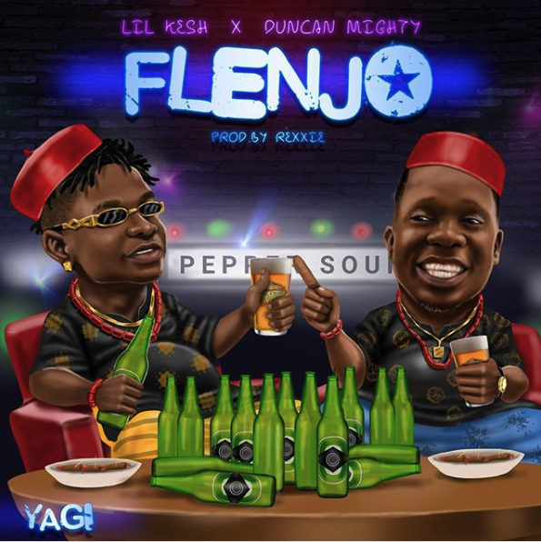 Lil Kesh Set to drop New Song “Flenjor” ft. Duncan Mighty
