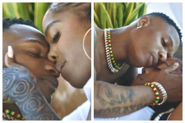 Checkout how Nigerians are reacting to Wizkid & Tiwa Savage’s romantic gesture in ‘Fever’ video