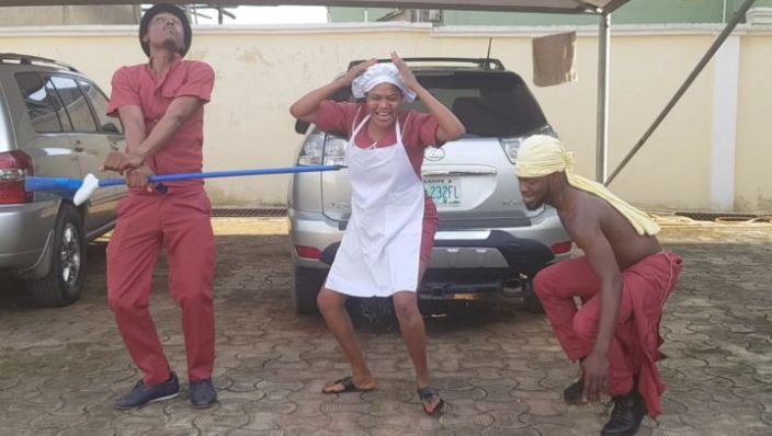 Comedy Video: Broda Shaggi X Frank Dunga X Toyin Abraham – Buhari Spelling Dance