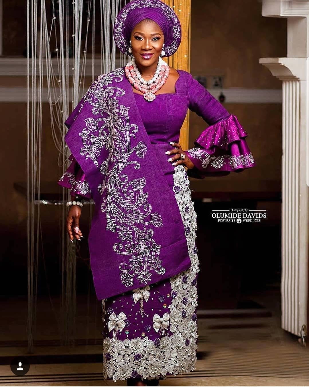 Nollywood actress Mercy Johnson stuns in traditional attire (Photos)