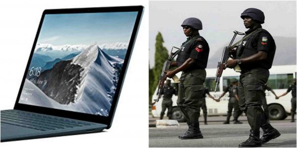 Man robs policeman of TV, phone, laptops in Abuja