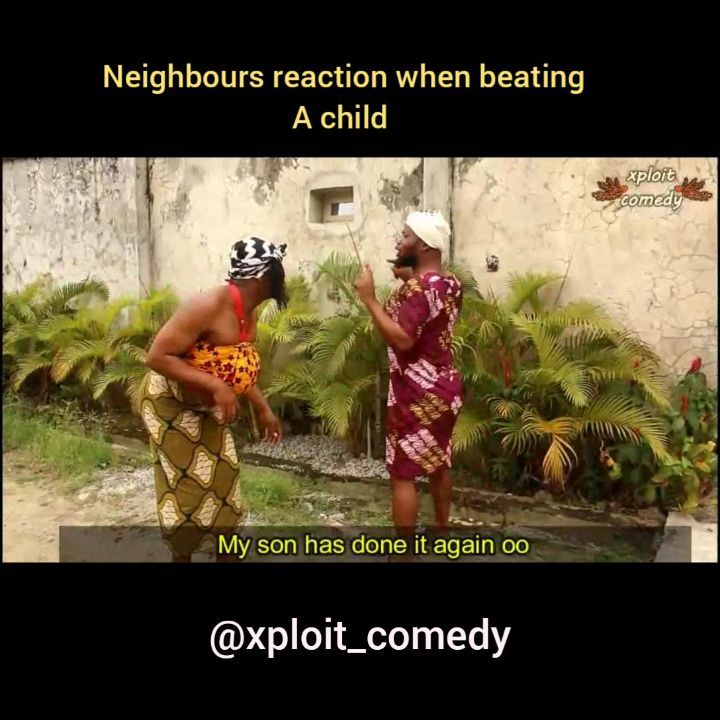 Comedy Video: Xploit – Neighbors Reactions When Beating A Child