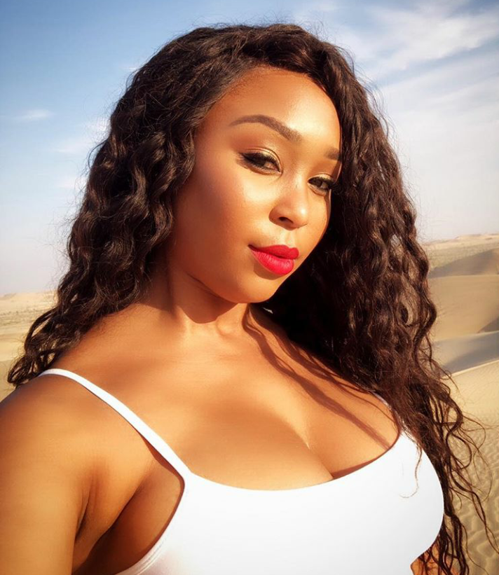 Minnie Dlamini excited hits 2.5 million followers on Instagram