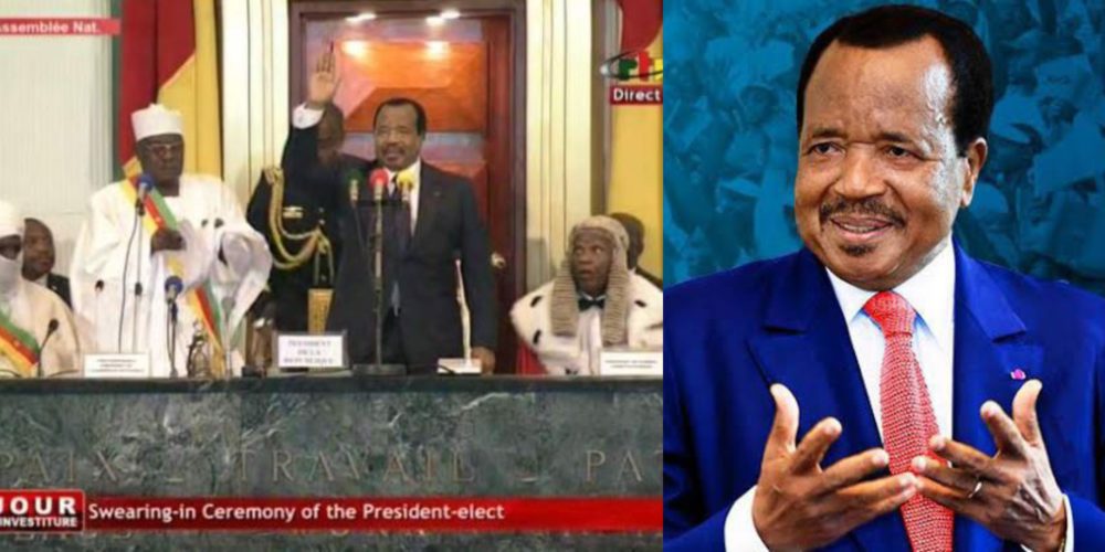 85-year old Paul Biya sworn in as Cameroon’s President for a seventh term